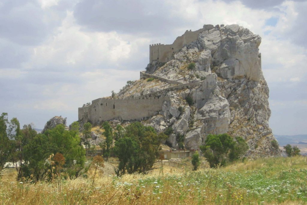 Mussomeli kasteel sicilie