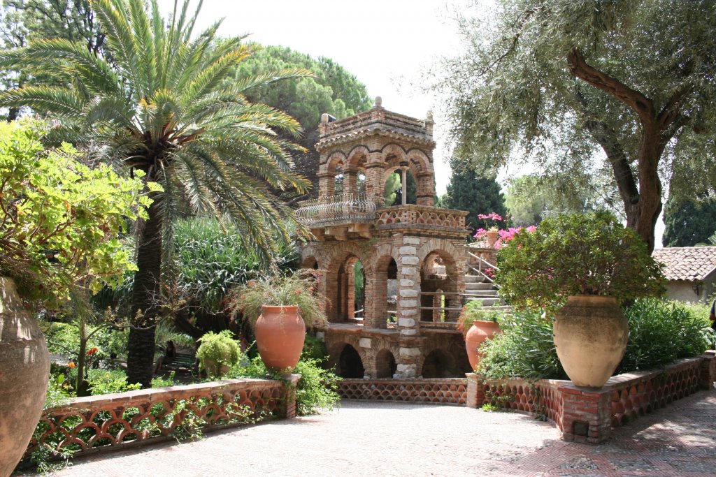 taormina tuin sicilie stad tourisme