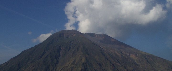 Vulcano en Stromboli eilanden van vuur